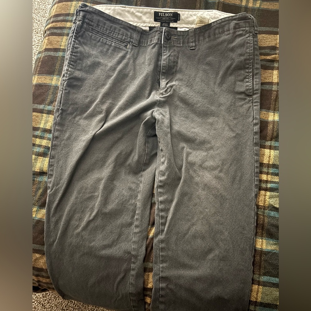 Filson pants - black - like new